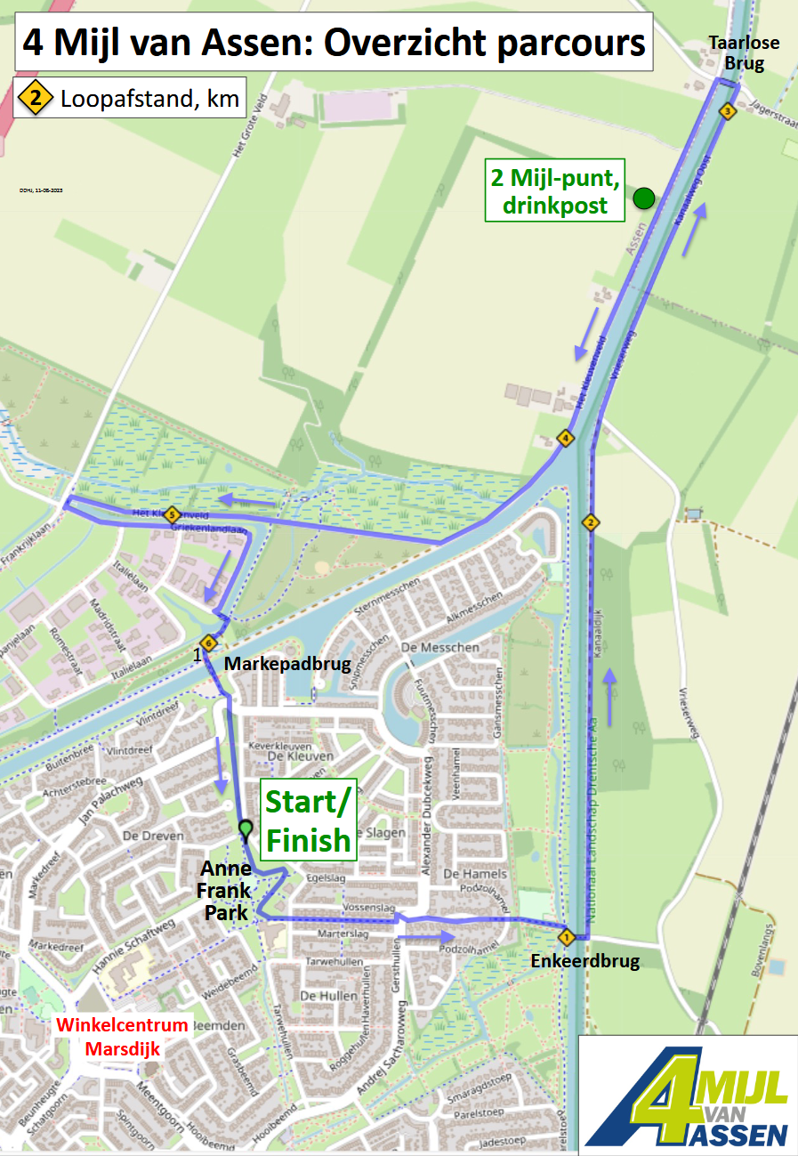 Parcour 4 Mijl van Assen